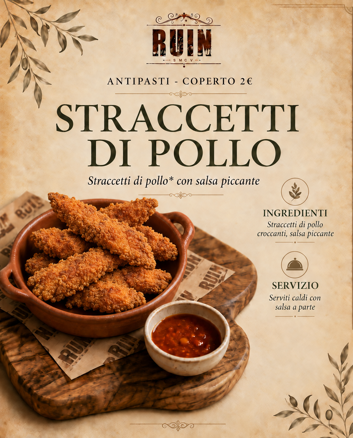 STRACCETTI DI POLLO
